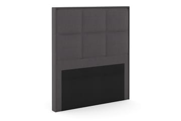 Select Sänggavel 120 cm Rutig - Mörkgrå - Möbler - Säng - Sängtillbehör & sänggavel - Sänggavlar & huvudgavlar