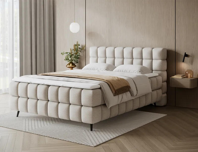 Sabeno Sängpaket Bubblig Kontinentalsäng med förvaring 140x200 cm - Royal 18 - Möbler - Säng - Kontinentalsäng