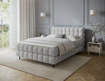 Sabeno Sängpaket Bubblig Kontinentalsäng med förvaring 140x200 cm - Tonall 03 - Möbler - Säng - Kontinentalsäng