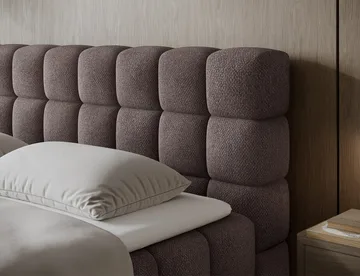 Sabeno Sängpaket Bubblig Kontinentalsäng med förvaring 180x200 cm - Tonall 22 - Möbler - Säng - Kontinentalsäng