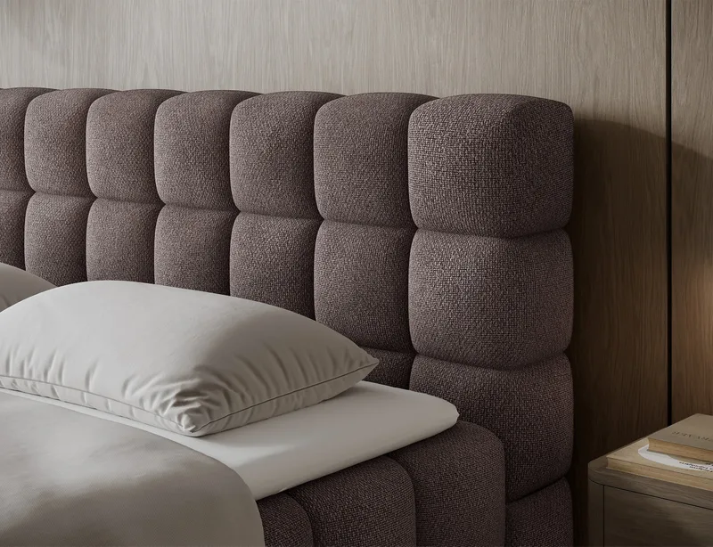Sabeno Sängpaket Bubblig Kontinentalsäng med förvaring 180x200 cm - Tonall 22 - Möbler - Säng - Kontinentalsäng