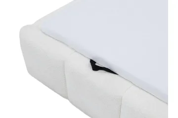 Salvenor Sängram med Förvaring 90x200 cm - Beige - Möbler - Säng - Sängram & sängstomme