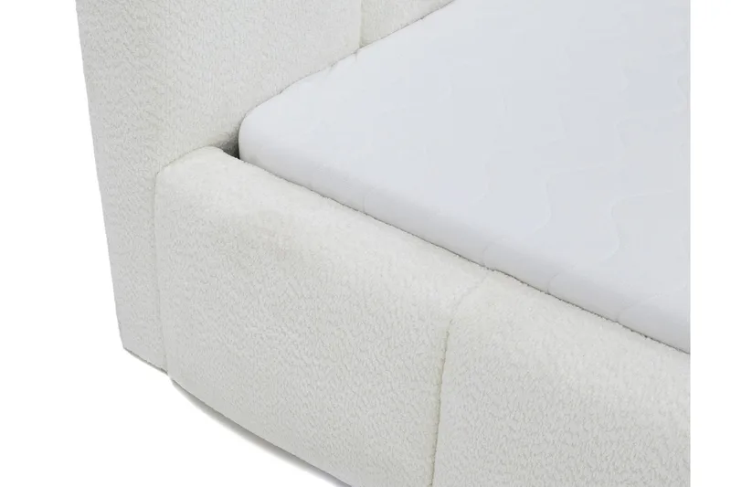 Salvenor Sängram med Förvaring 90x200 cm - Vit - Möbler - Säng - Sängram & sängstomme