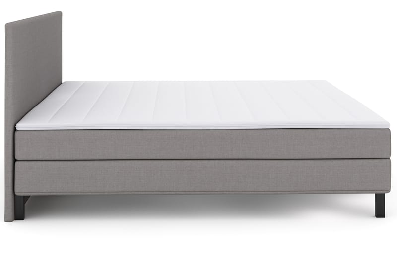 Select No 1 Komplett Sängpaket 210x210 - Ljusgrå/Svart - Möbler - Säng - Komplett sängpaket