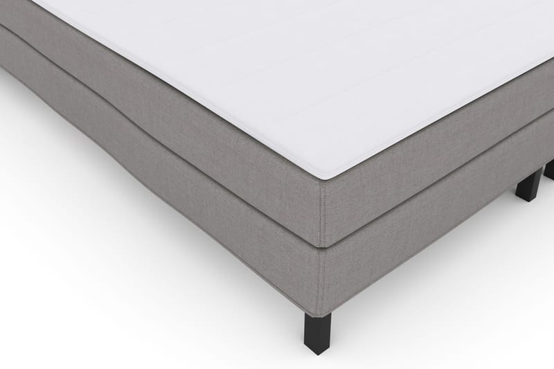 Select No 1 Komplett Sängpaket 210x210 - Ljusgrå/Svart - Möbler - Säng - Komplett sängpaket