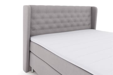 Select No 3 Komplett Sängpaket 210x210 Fast - Ljusgrå/Metall - Möbler - Säng - Komplett sängpaket