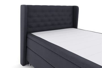 Select No 4 Komplett Sängpaket 160x200 Fast - Blå/Silver - Möbler - Säng - Komplett sängpaket