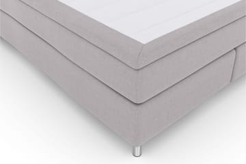 Select No 4 Komplett Sängpaket 160x200 Fast/Medium - Ljusgrå/Metall - Möbler - Säng - Komplett sängpaket