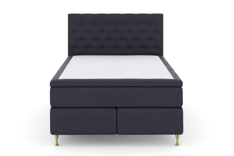 Select No 4 Komplett Sängpaket 160x200 Medium - Blå/Guld - Möbler - Säng - Komplett sängpaket