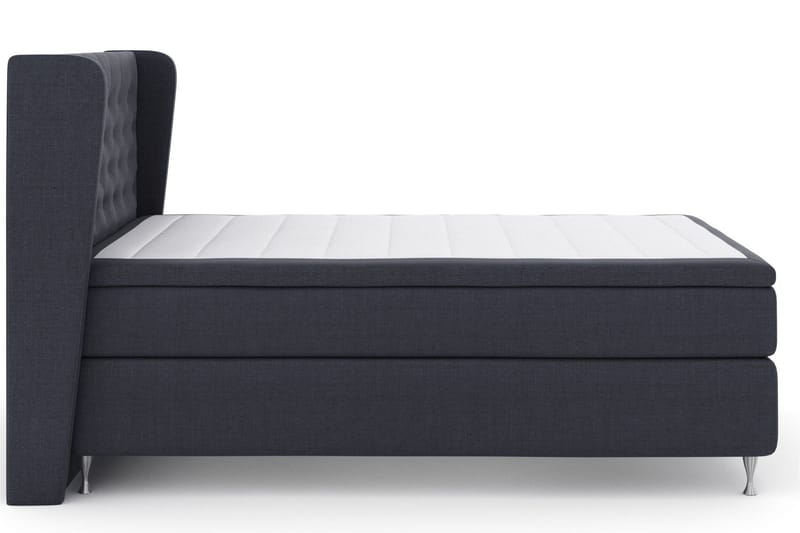 Select No 4 Komplett Sängpaket 160x200 Medium - Blå/Silver - Möbler - Säng - Komplett sängpaket