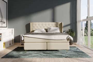Select No 4 Komplett Sängpaket 180x200 Fast - Beige/Koppar - Möbler - Säng - Komplett sängpaket