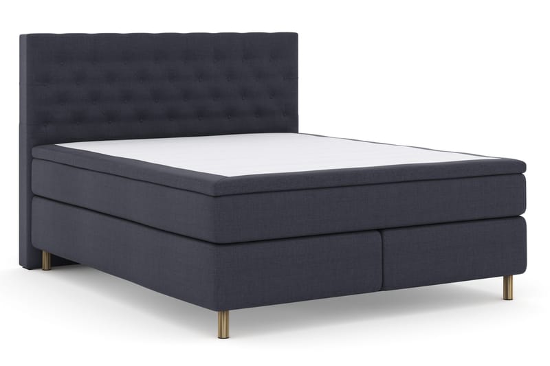 Select No 4 Komplett Sängpaket 180x200 Fast - Blå/Koppar - Möbler - Säng - Komplett sängpaket
