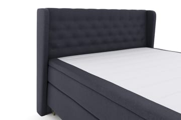 Select No 4 Komplett Sängpaket 180x200 Fast - Blå/Metall V-form - Möbler - Säng - Komplett sängpaket