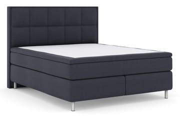 Select No 4 Komplett Sängpaket 180x200 Fast - Blå/Metall - Möbler - Säng - Komplett sängpaket