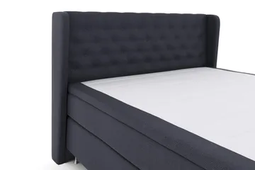 Select No 4 Komplett Sängpaket 180x200 Fast - Blå/Silver - Möbler - Säng - Komplett sängpaket