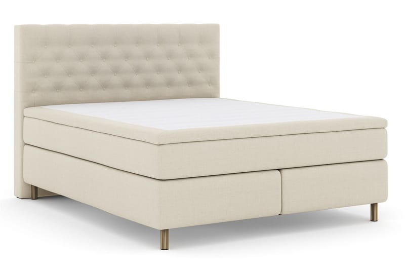 Select No 4 Komplett Sängpaket 180x200 Fast/Medium - Beige/Koppar - Möbler - Säng - Komplett sängpaket