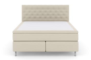 Select No 4 Komplett Sängpaket 180x200 Fast/Medium - Beige/Metall - Möbler - Säng - Komplett sängpaket