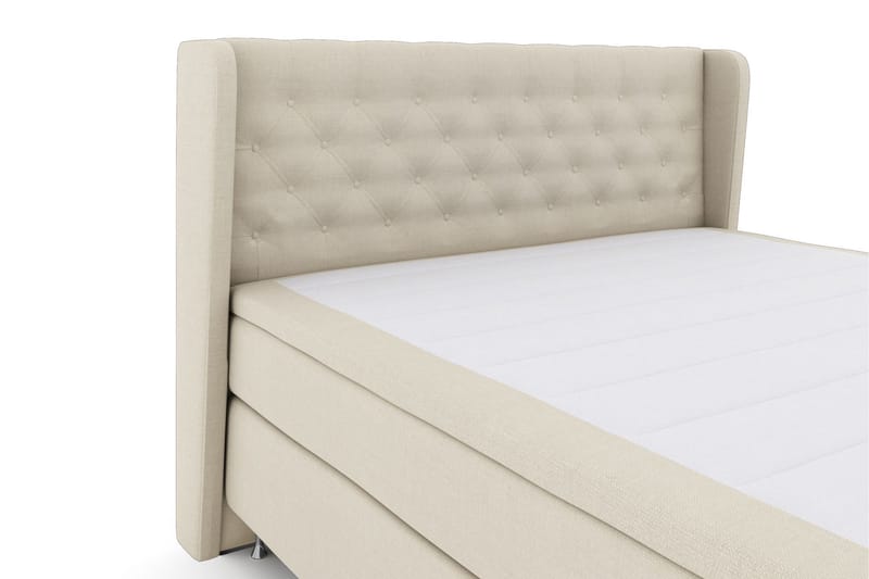 Select No 4 Komplett Sängpaket 180x200 Fast/Medium - Beige/Silver - Möbler - Säng - Komplett sängpaket