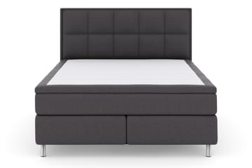 Select No 4 Komplett Sängpaket 180x200 Fast/Medium - Mörkgrå/Metall - Möbler - Säng - Komplett sängpaket