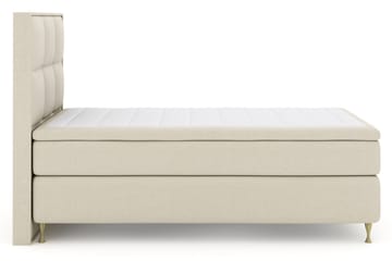 Select No 5 Komplett Sängpaket 120x200 Fast Latex - Beige/Guld - Möbler - Säng - Komplett sängpaket