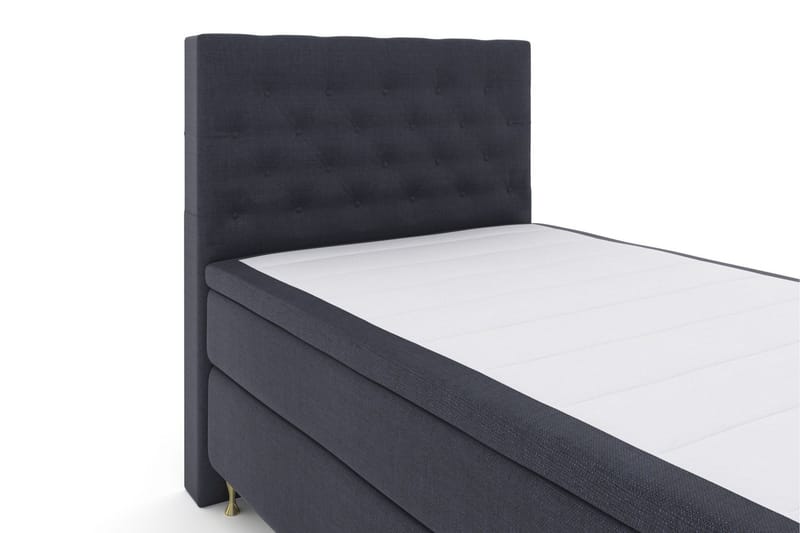 Select No 5 Komplett Sängpaket 120x200 Fast Latex - Blå/Guld - Möbler - Säng - Komplett sängpaket