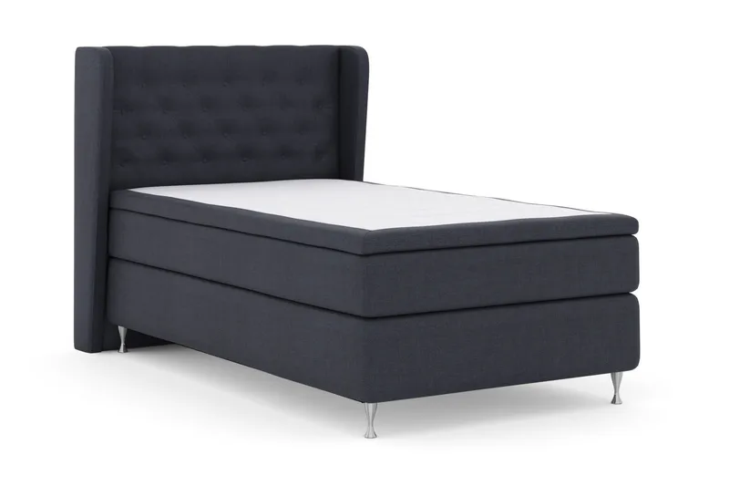 Select No 5 Komplett Sängpaket 120x200 Fast Latex - Blå/Silver - Möbler - Säng - Komplett sängpaket