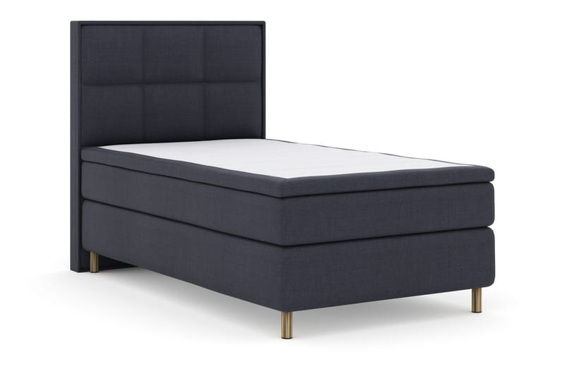 Select No 5 Komplett Sängpaket 120x200 Medium Latex - Blå/Koppar - Möbler - Säng - Komplett sängpaket