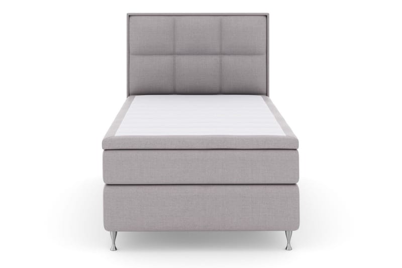 Select No 5 Komplett Sängpaket 120x200 Medium Latex - Ljusgrå/Silver - Möbler - Säng - Komplett sängpaket