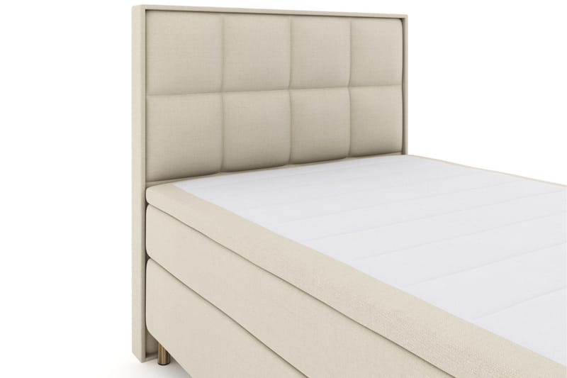 Select No 5 Komplett Sängpaket 140x200 Medium Latex - Beige/Koppar - Möbler - Säng - Komplett sängpaket