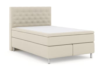 Select No 5 Komplett Sängpaket 140x200 Medium Latex - Beige/Metall - Möbler - Säng - Komplett sängpaket