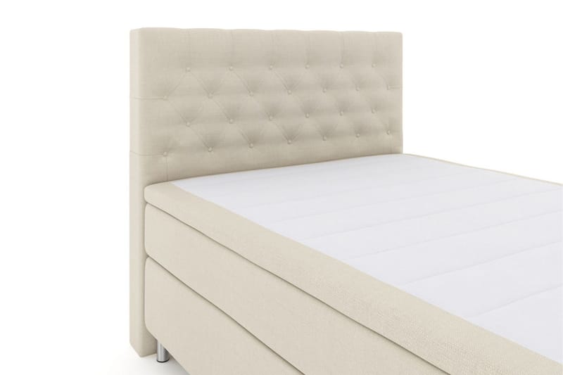 Select No 5 Komplett Sängpaket 140x200 Medium Latex - Beige/Metall - Möbler - Säng - Komplett sängpaket
