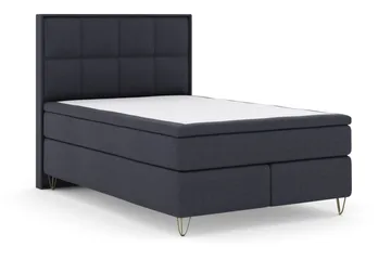 Select No 5 Komplett Sängpaket 140x200 Medium Watergel - Blå/Metall V-form - Möbler - Säng - Komplett sängpaket
