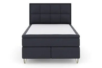 Select No 5 Komplett Sängpaket 140x200 Medium Watergel - Blå/Metall V-form - Möbler - Säng - Komplett sängpaket