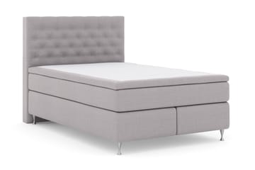 Select No 5 Komplett Sängpaket 140x200 Medium Watergel - Ljusgrå/Silver - Möbler - Säng - Komplett sängpaket