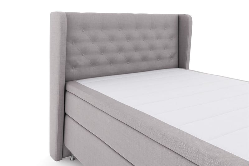 Select No 5 Komplett Sängpaket 140x200 Medium Watergel - Ljusgrå/Silver - Möbler - Säng - Komplett sängpaket