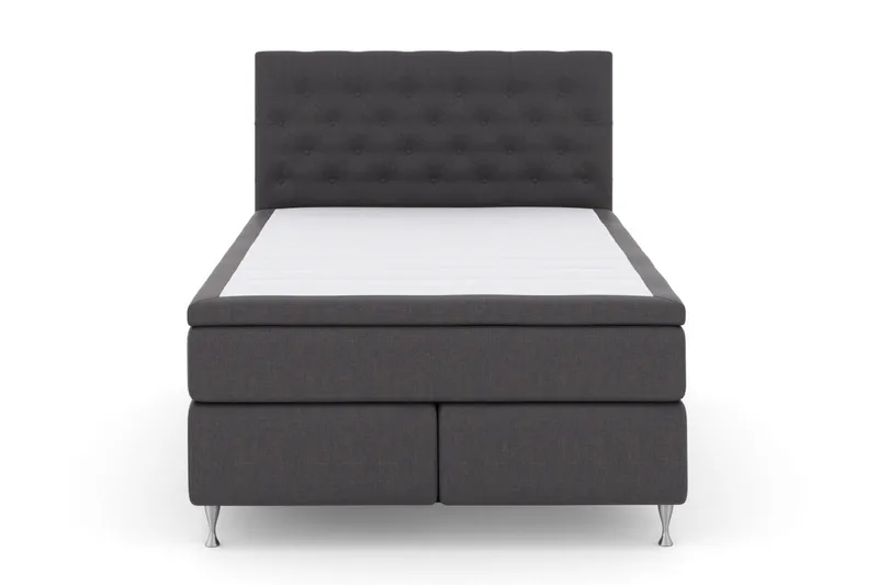 Select No 5 Komplett Sängpaket 140x200 Medium Watergel - Mörkgrå/Silver - Möbler - Säng - Komplett sängpaket