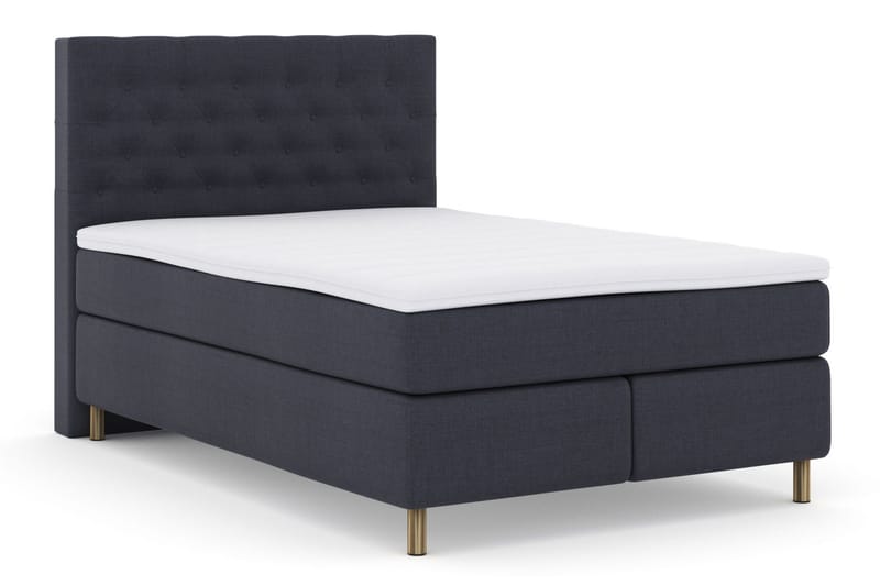 Select No 5 Komplett Sängpaket 160x200 Fast Watergel - Blå/Koppar - Möbler - Säng - Komplett sängpaket