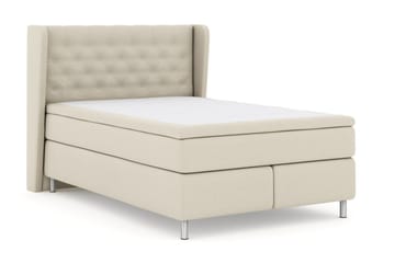 Select No 5 Komplett Sängpaket 160x200 Fast/Medium Latex - Beige/Metall - Möbler - Säng - Komplett sängpaket