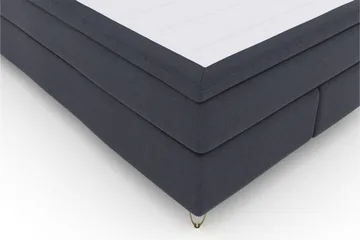 Select No 5 Komplett Sängpaket 160x200 Fast/Medium Latex - Blå/Metall V-form - Möbler - Säng - Komplett sängpaket
