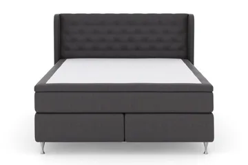 Select Sänggavel med Sidor 160 cm - Mörkgrå