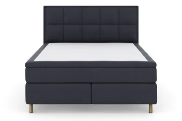 Select No 5 Komplett Sängpaket 180x200 Fast/Medium Latex - Blå/Koppar - Möbler - Säng - Komplett sängpaket