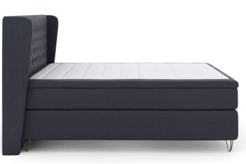 Select No 5 Komplett Sängpaket 180x200 Fast/Medium Latex - Blå/Metall V-form - Möbler - Säng - Komplett sängpaket