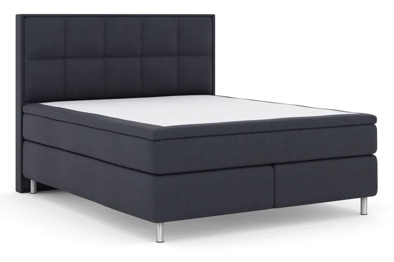 Select No 5 Komplett Sängpaket 180x200 Fast/Medium Latex - Blå/Metall - Möbler - Säng - Komplett sängpaket