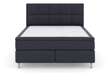 Select No 5 Komplett Sängpaket 180x200 Fast/Medium Watergel - Blå/Guld - Möbler - Säng - Komplett sängpaket