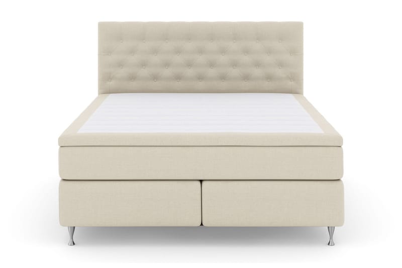 Select No 5 Komplett Sängpaket 180x200 Medium Latex - Beige/Silver - Möbler - Säng - Komplett sängpaket