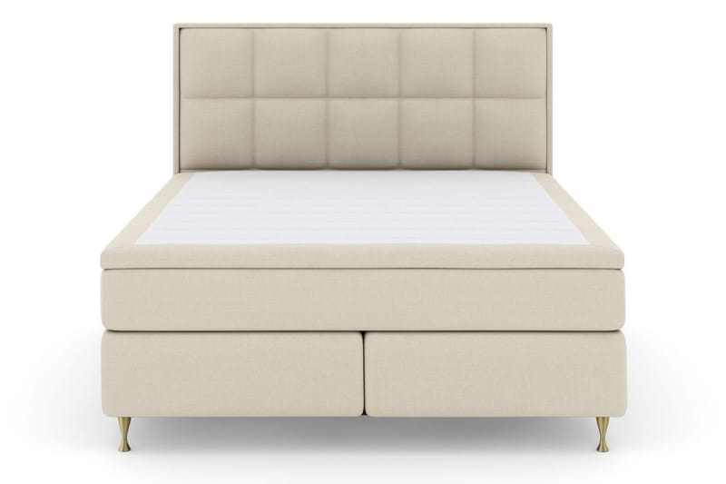 Select No 5 Komplett Sängpaket 180x200 Medium Watergel - Beige/Guld - Möbler - Säng - Komplett sängpaket