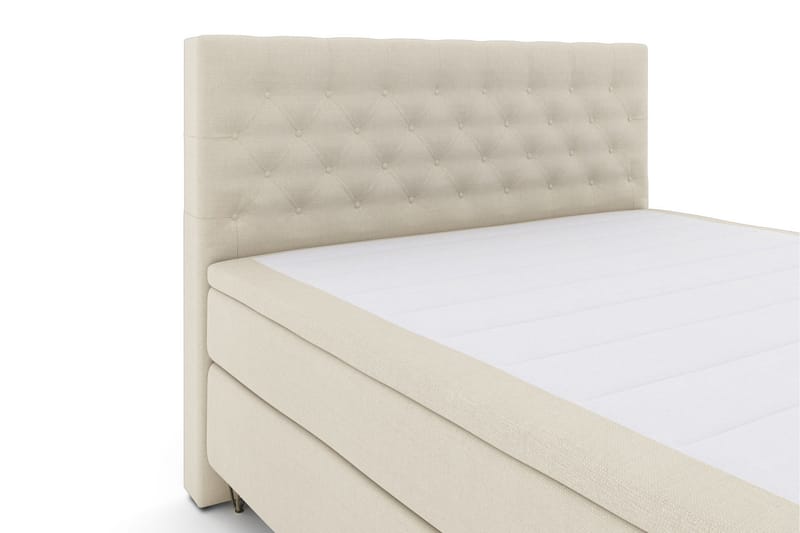 Select No 5 Komplett Sängpaket 180x200 Medium Watergel - Beige/Metall V-form - Möbler - Säng - Komplett sängpaket