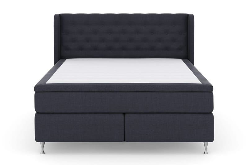 Select No 5 Komplett Sängpaket 210x210 Fast/Medium Watergel - Blå/Silver - Möbler - Säng - Komplett sängpaket