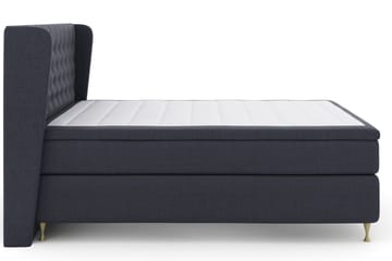 Select No 5 Komplett Sängpaket 210x210 Medium Latex - Blå/Guld - Möbler - Säng - Komplett sängpaket