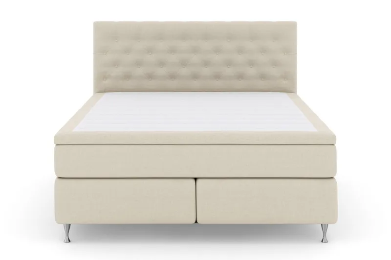 Select No 5 Komplett Sängpaket 210x210 Medium Watergel - Beige/Silver - Möbler - Säng - Komplett sängpaket